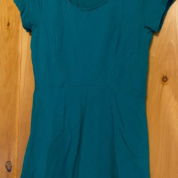 Isaac Mizrahi Live! Women’s Turquoise Tunic - Picture 3 of 6